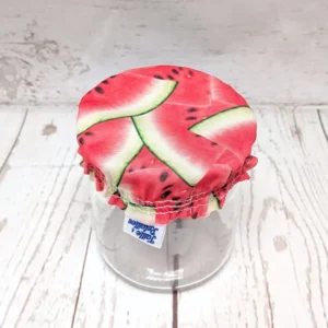 Mini couvre-bol Taille & Retailles en tissu Melons juteux