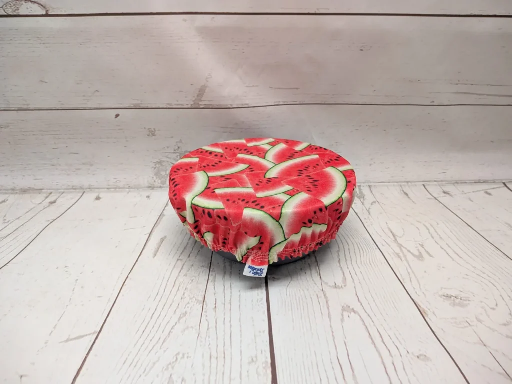 Moyen couvre-bol Taille & Retailles en tissu Melons juteux