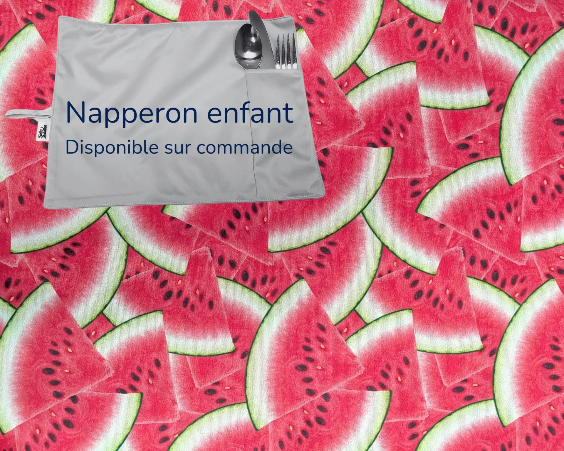Napperon pour le lunch – Format enfant – 69. Melons juteux