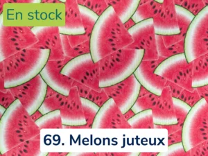 69. Melons juteux