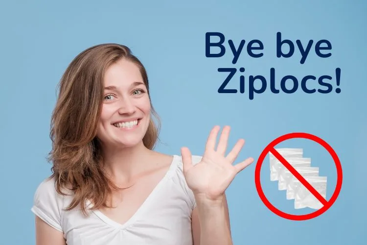 Éliminer les sacs refermables de type ziploc - blog