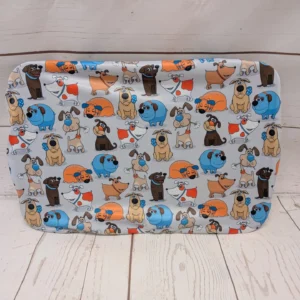 Couvre-bol rectangulaire (lasagne) Taille & Retailles en tissu Chiens rigolos