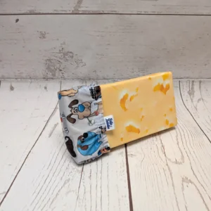 Couvre-fromage régulier Taille & Retailles en tissu Chiens rigolos