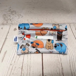 Sac collation Taille & Retailles en tissu Chiens rigolos
