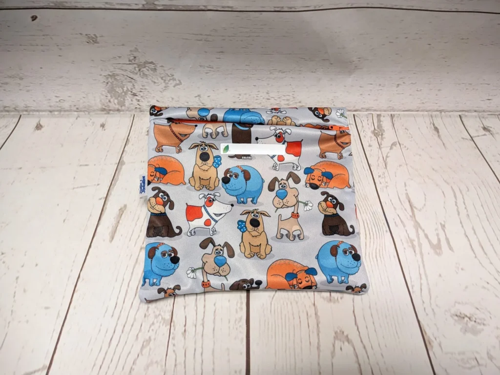 Sac sandwich Taille & Retailles en tissu Chiens rigolos