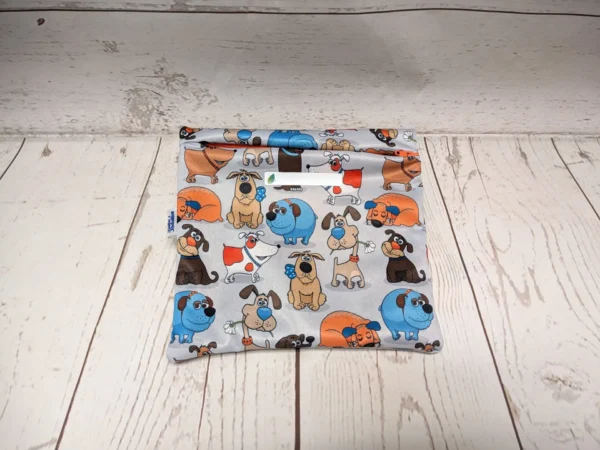 Sac sandwich Taille & Retailles en tissu Chiens rigolos