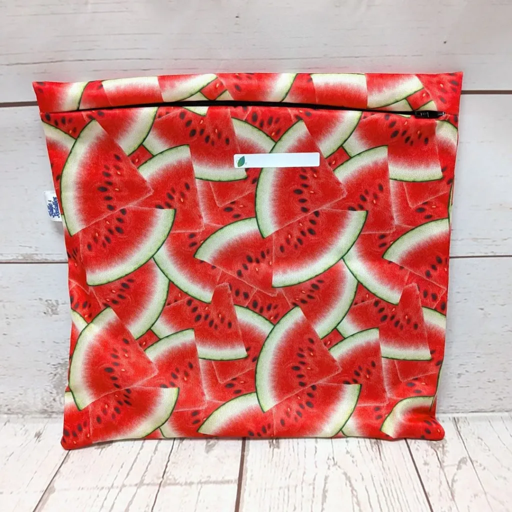 GCÉ 2026 - Famille3 - Sac à congélation réutilisable motifs Melons par Taille & Retailles